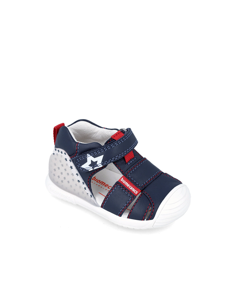 Sandale Primii Pasi pentru Copii Biomecanics, vanila